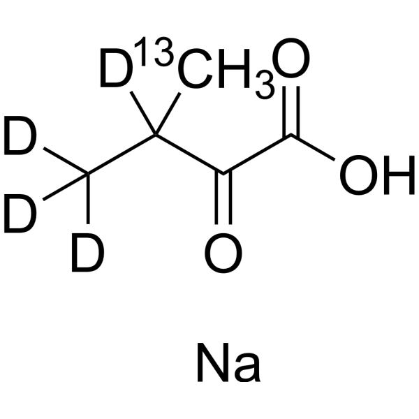Sodium 3-methyl-2-oxobutanoate-13C,d4 1202865-40-4